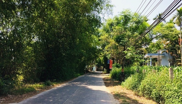 Route from Hoi An to Ba Na Hills