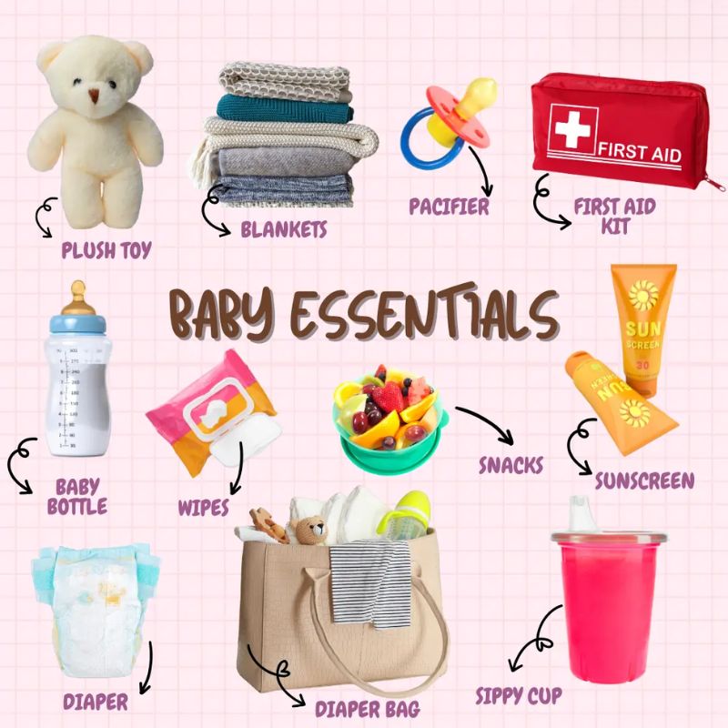 essential travel items for kids